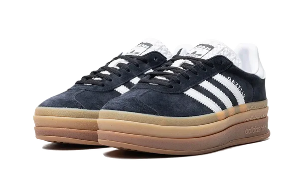 adidas Gazelle Bold Black White Gum (Women's) (IE0876) | TheSneakerWay