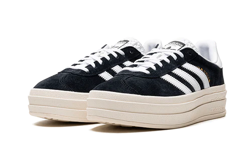 adidas Gazelle Bold Core Black White (Women's) (HQ6912) | TheSneakerWay