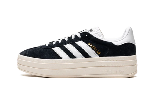 adidas Gazelle Bold Core Black White (Women's) (HQ6912) | TheSneakerWay