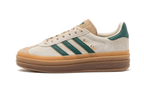 adidas Gazelle Bold Magic Beige Collegiate Green (Women's) (ID7056) | TheSneakerWay