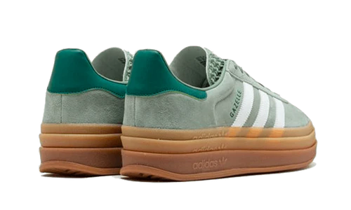 adidas Gazelle Bold Silver Green Gum (Womens) (ID6998) | TheSneakerWay