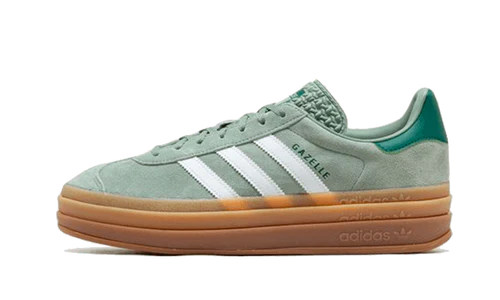 adidas Gazelle Bold Silver Green Gum (Womens) (ID6998) | TheSneakerWay