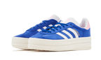 adidas Gazelle Bold True Pink Semi Lucid Blue (Women's) (HQ6894) | TheSneakerWay