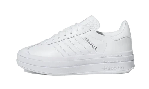 adidas Gazelle Bold Triple White (Women's) (IE5130) | TheSneakerWay