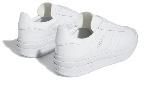 adidas Gazelle Bold Triple White (Women's) (IE5130) | TheSneakerWay