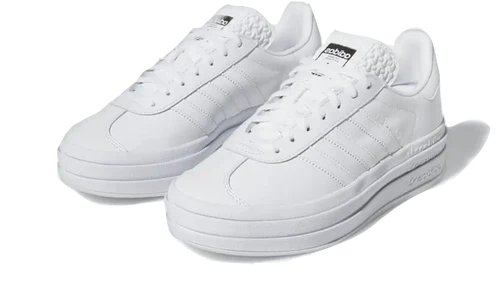 adidas Gazelle Bold Triple White (Women's) (IE5130) | TheSneakerWay