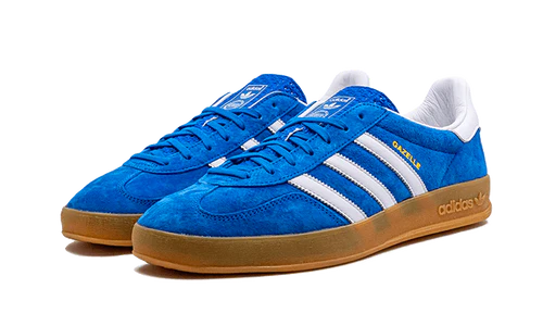 adidas Gazelle Indoor Blue Bird Gum (H06260) | TheSneakerWay