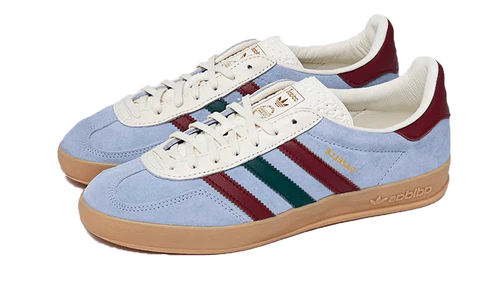 adidas Gazelle Indoor Blue Dawn Collegiate Burgundy (IG4994) | TheSneakerWay