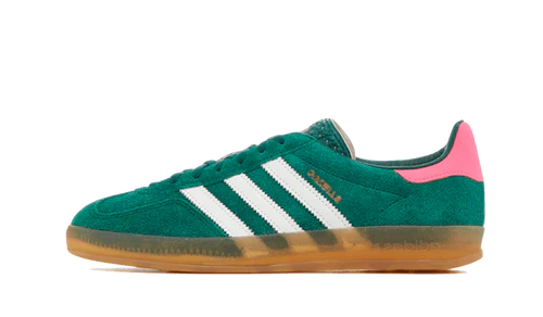 adidas Gazelle Indoor Collegiate Green Lucid Pink (Women's)