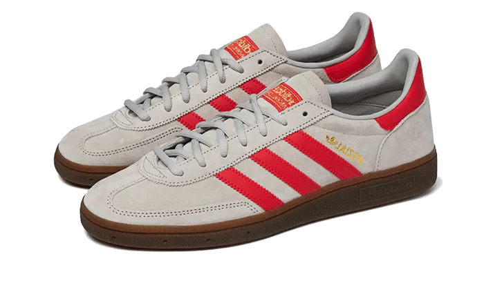 adidas Handball Spezial Grey Hi-Res Red (EF5747) | TheSneakerWay