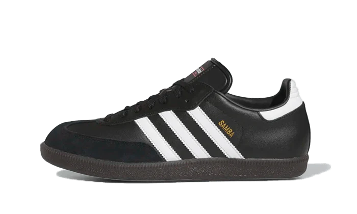 adidas Samba Leather Black White