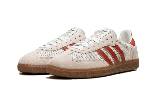 adidas Samba OG Crystal White Preloved Red (IG1380) | TheSneakerWay