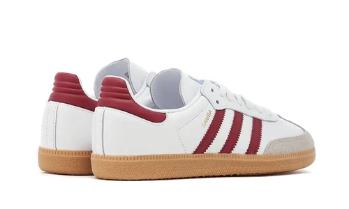 adidas Samba OG White Burgundy Gum (IF3813) | TheSneakerWay