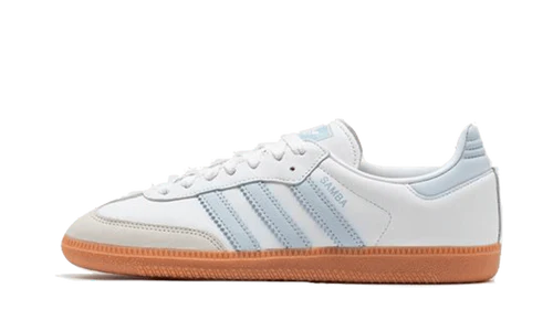 adidas Samba OG White Halo Blue Gum (Women's)