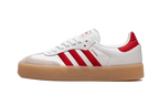 adidas Sambae White Better Scarlet Gum (Women's) (ID0438) | TheSneakerWay