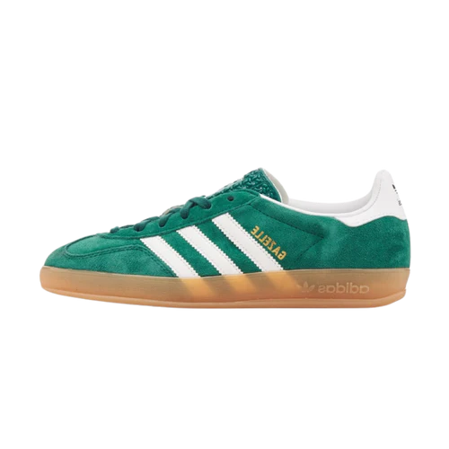 adidas Gazelle Indoor Collegiate Green Cloud White Gum (JI2062) | TheSneakerWay