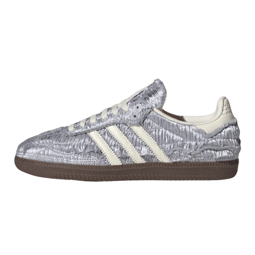 adidas Samba OG Caroline Hu Satin Silver Metallic (JP9283) | TheSneakerWay