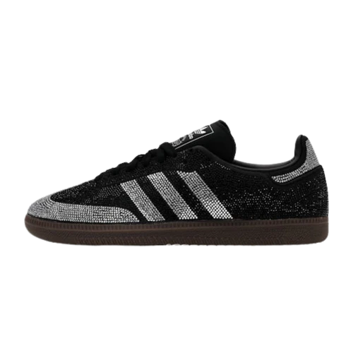 adidas Samba OG Rhinestone Black Silver (Women's)