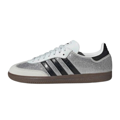 adidas Samba OG Rhinestone Crystal White Silver (Women's)
