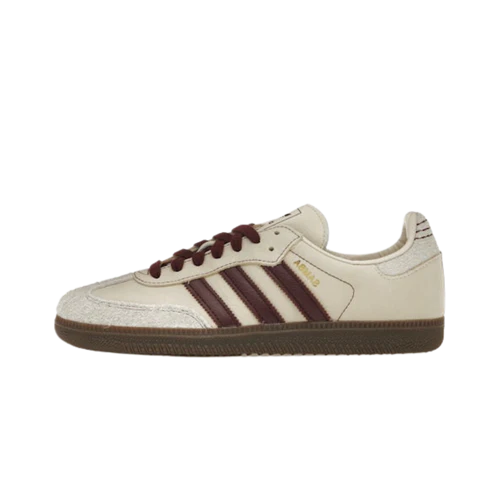 adidas Samba OG Wonder White Maroon (Women's)