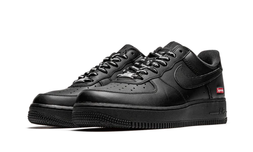 Nike Air Force 1 Low Supreme Black (CU9225-001) | TheSneakerWay