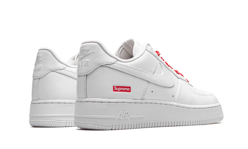 Nike Air Force 1 Low Supreme White (CU9225-100) | TheSneakerWay