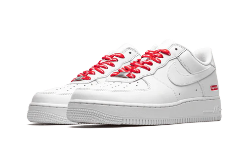 Nike Air Force 1 Low Supreme White (CU9225-100) | TheSneakerWay