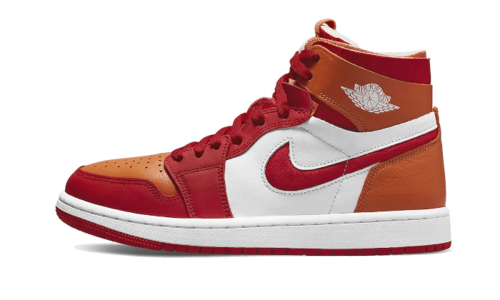 Jordan 1 High Zoom Air CMFT Fire Red Hot Curry (Women's) (CT0979-603) | TheSneakerWay
