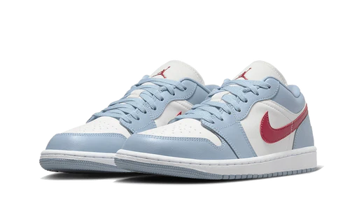 Jordan 1 Low Blue Whisper Dune Red (Women's) (DC0774-164) | TheSneakerWay