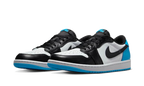 Jordan 1 Retro Low OG Black Dark Powder Blue (CZ0790-104) | TheSneakerWay
