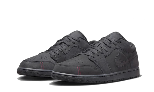 Jordan 1 Low SE Craft Dark Smoke Grey Varsity Red (FD8635-001) | TheSneakerWay