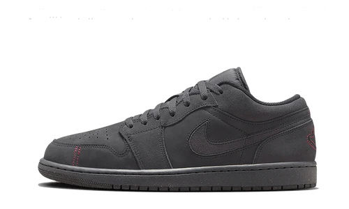 Jordan 1 Low SE Craft Dark Smoke Grey Varsity Red (FD8635-001) | TheSneakerWay