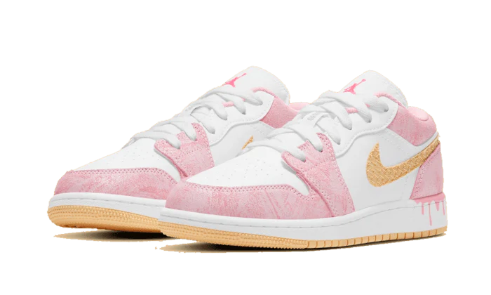 Jordan 1 Low Paint Drip (GS) (CW7104-601) | TheSneakerWay