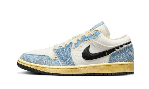 Jordan 1 Low SE WRMK Sashiko Denim