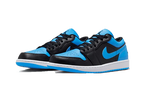 Jordan 1 Low Black University Blue (553558-041) | TheSneakerWay