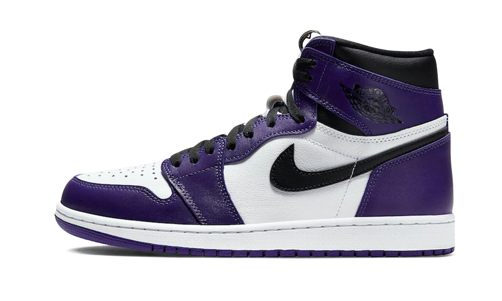 Jordan 1 Retro High Court Purple White (555088-500) | TheSneakerWay