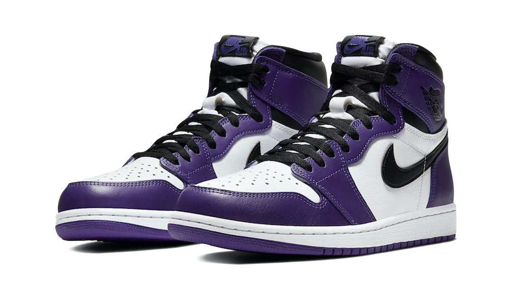 Jordan 1 Retro High Court Purple White (555088-500) | TheSneakerWay