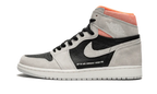 Jordan 1 Retro High Neutral Grey Hyper Crimson (555088-018) | TheSneakerWay