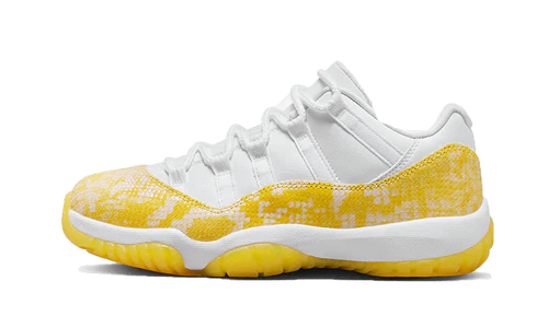 Jordan 11 Retro Low Yellow Snakeskin (Women's)