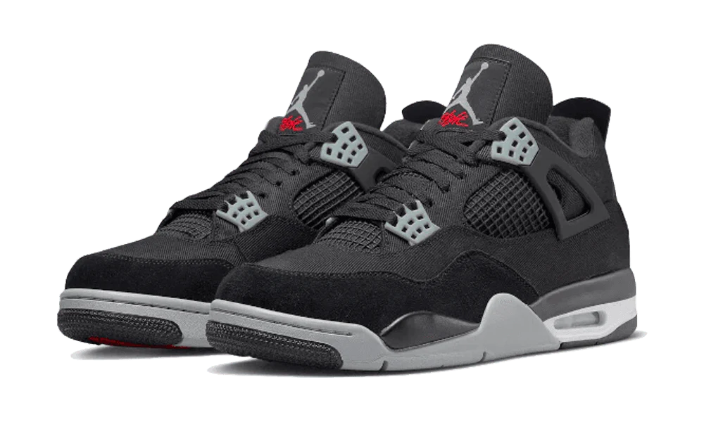Jordan 4 Retro SE Black Canvas (DH7138-006) | TheSneakerWay