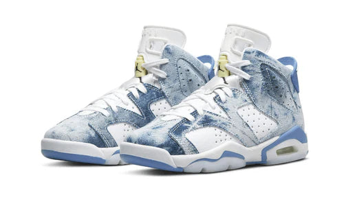 Jordan 6 Retro Washed Denim (2022) (GS) (DM9045-100) | TheSneakerWay