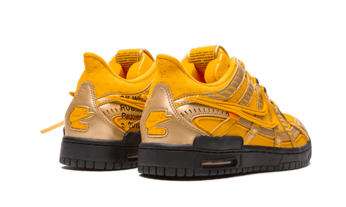 Nike Air Rubber Dunk Off-White University Gold (CU6015-700) | TheSneakerWay