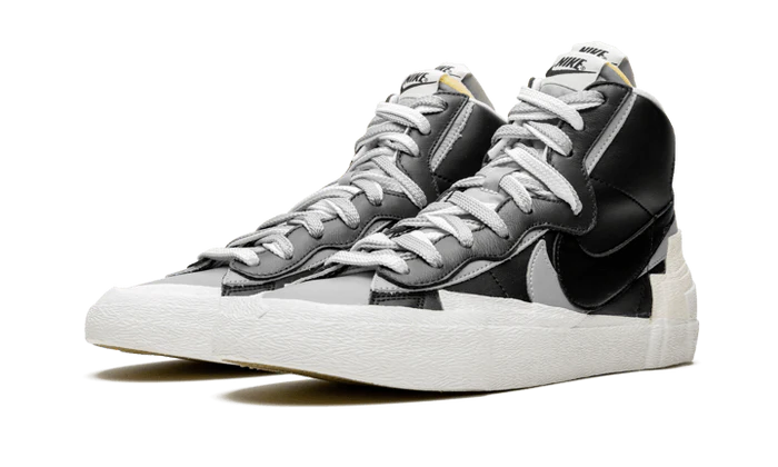 Nike Blazer Mid sacai Black Grey (BV0072-002) | TheSneakerWay