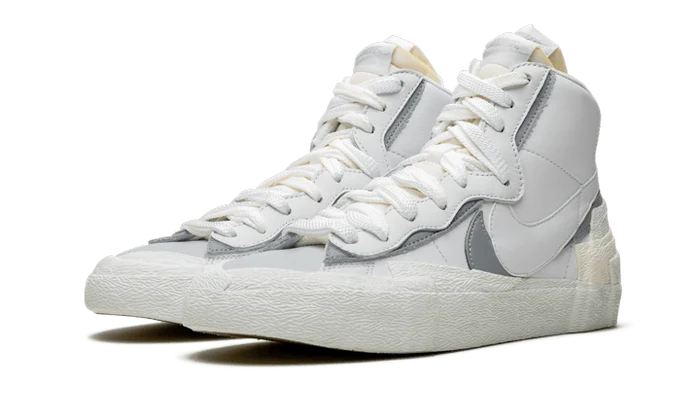 Nike Blazer Mid sacai White Grey (BV0072-100) | TheSneakerWay