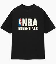 Fear of God Essentials NBA Tee Black