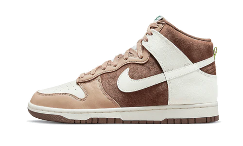 Nike Dunk High Light Chocolate