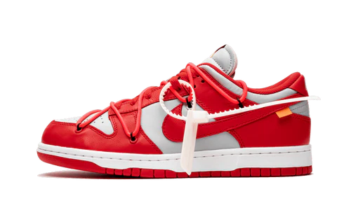 Nike Dunk Low Off-White University Red (CT0856-600) | TheSneakerWay