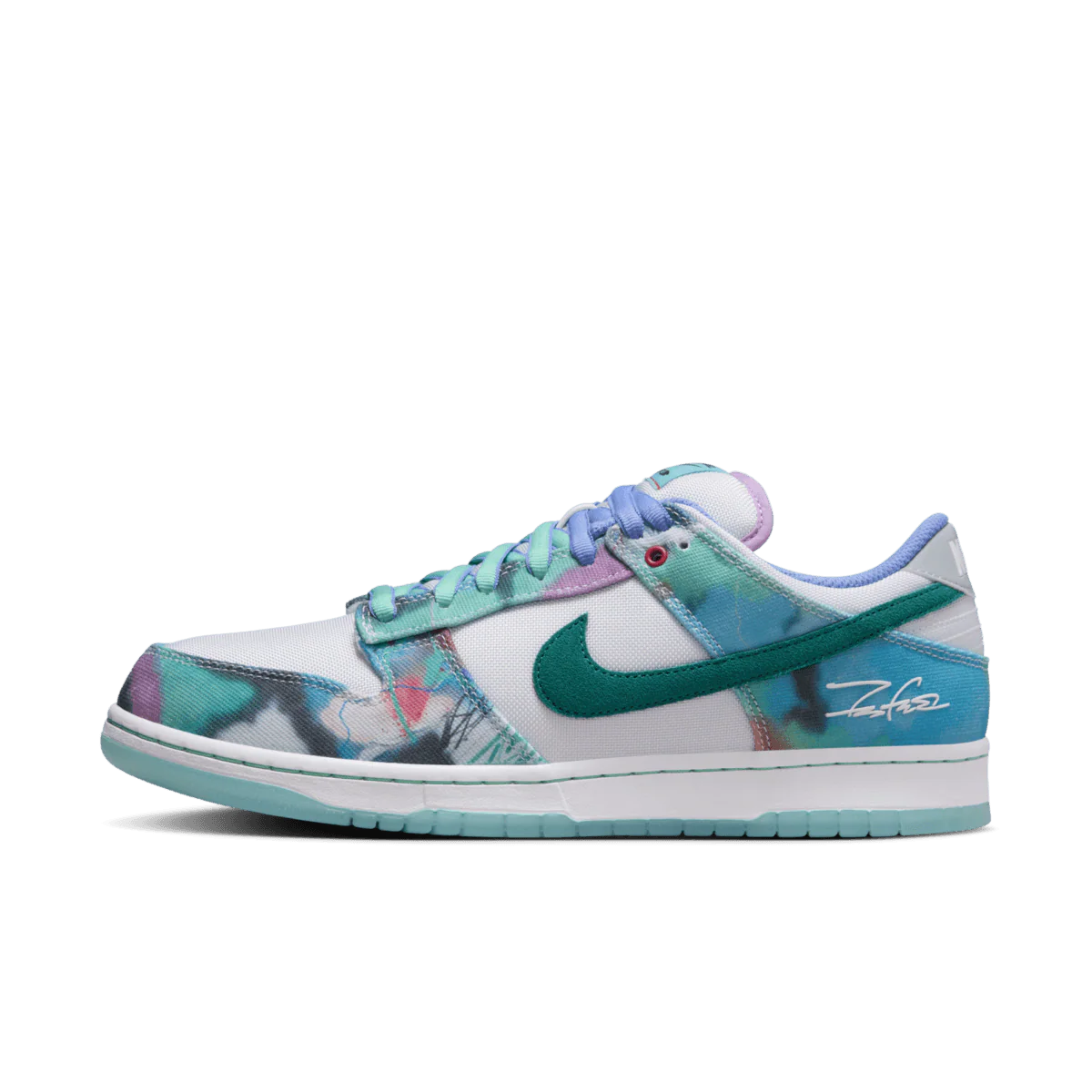 Nike SB Dunk Low Futura Laboratories Bleached Aqua (HF6061-400) | TheSneakerWay