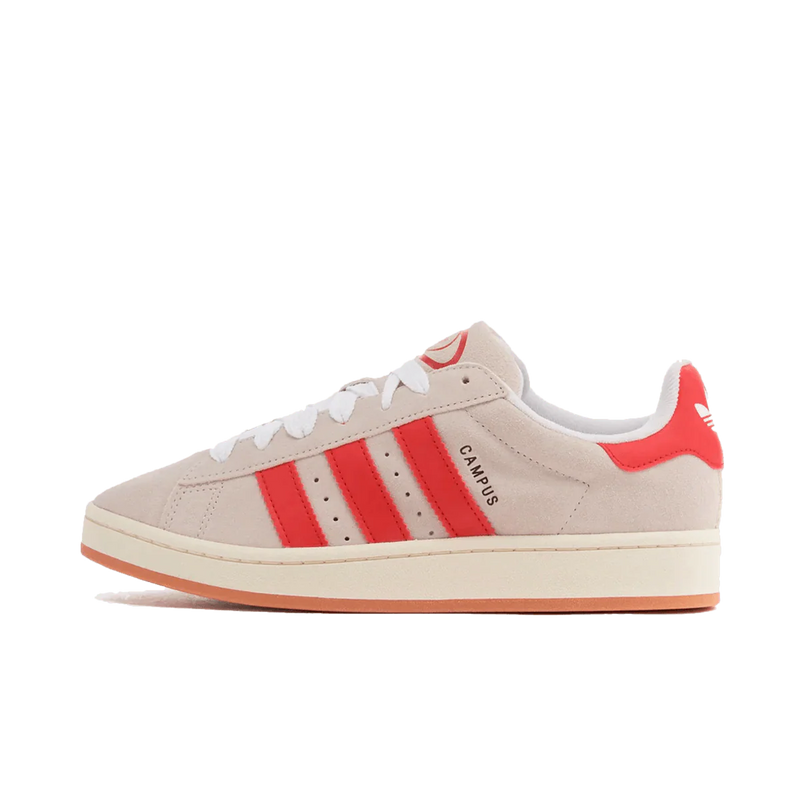 adidas Campus 00s Crystal White Better Scarlet (Women's)