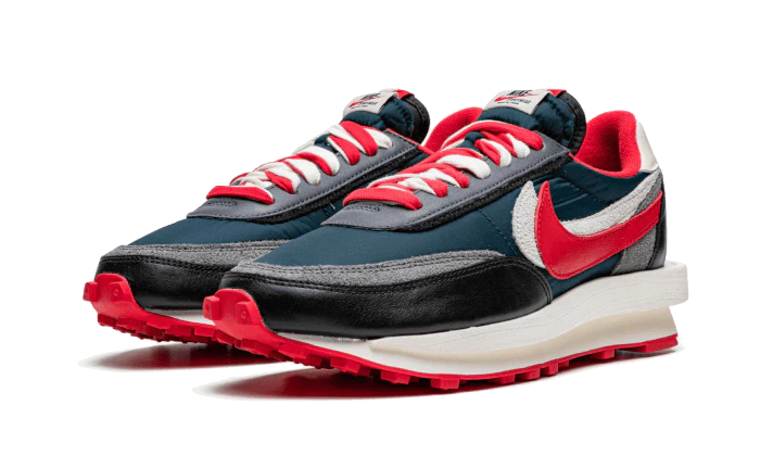 Nike LD Waffle sacai Undercover Midnight Spruce University Red (DJ4877-300) | TheSneakerWay